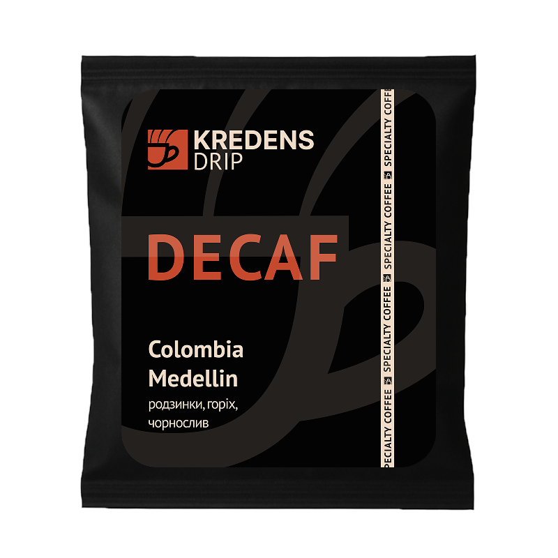 Дріп-кава Colombia Supremo Decaf